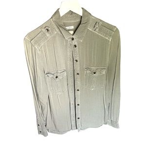 Olive Women’s Button Down - Size M